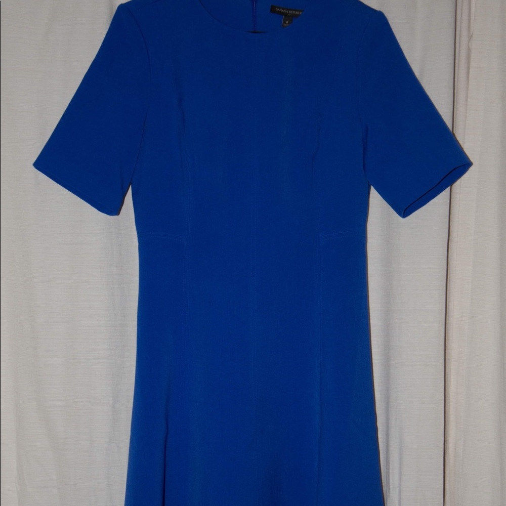 Banana Republic Scoop Neck Fit Flare Dress